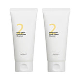 Numbuzin No. 2 Deep Clean Fresh Cream Cleanser Double Set (120mL+120mL)